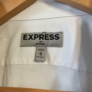 Size 15 – 15 1/2 Express white dress shirt.